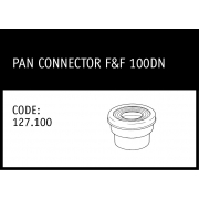 Marley Solvent Joint Pan Connector F&F 100DN - 127.100